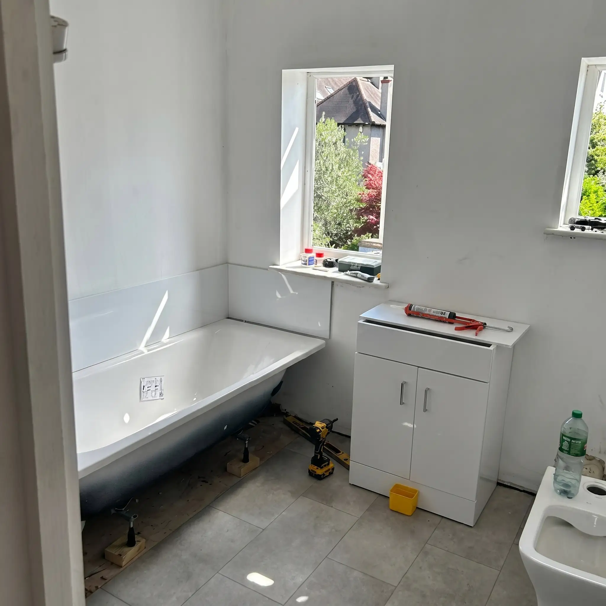 Renovation work in SE London