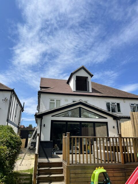 Loft conversion project in Dartford
