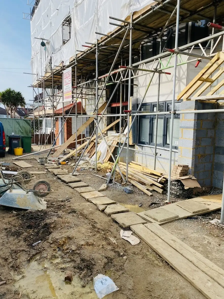 Extension refurbishment in Croydon