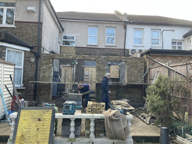 Renovation work in Croydon